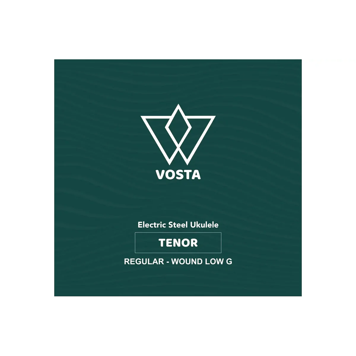 Vosta Electric Tenor Ukulele Steel Strings - REGULAR LOW G