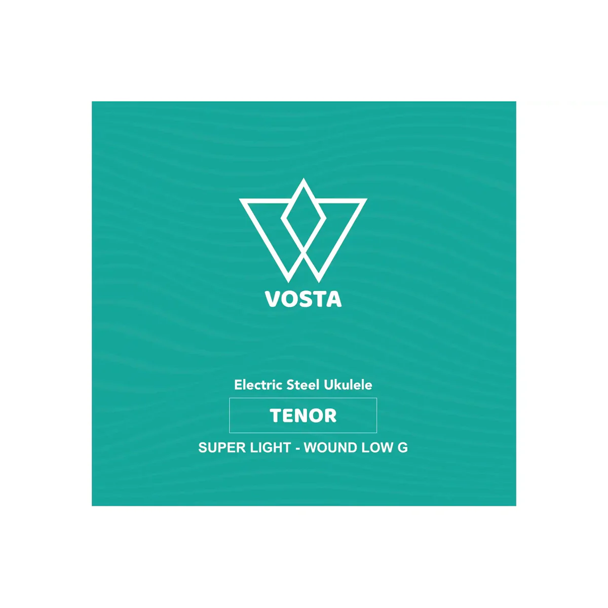 Vosta Electric Tenor Ukulele Steel Strings - SUPER LIGHT LOW G