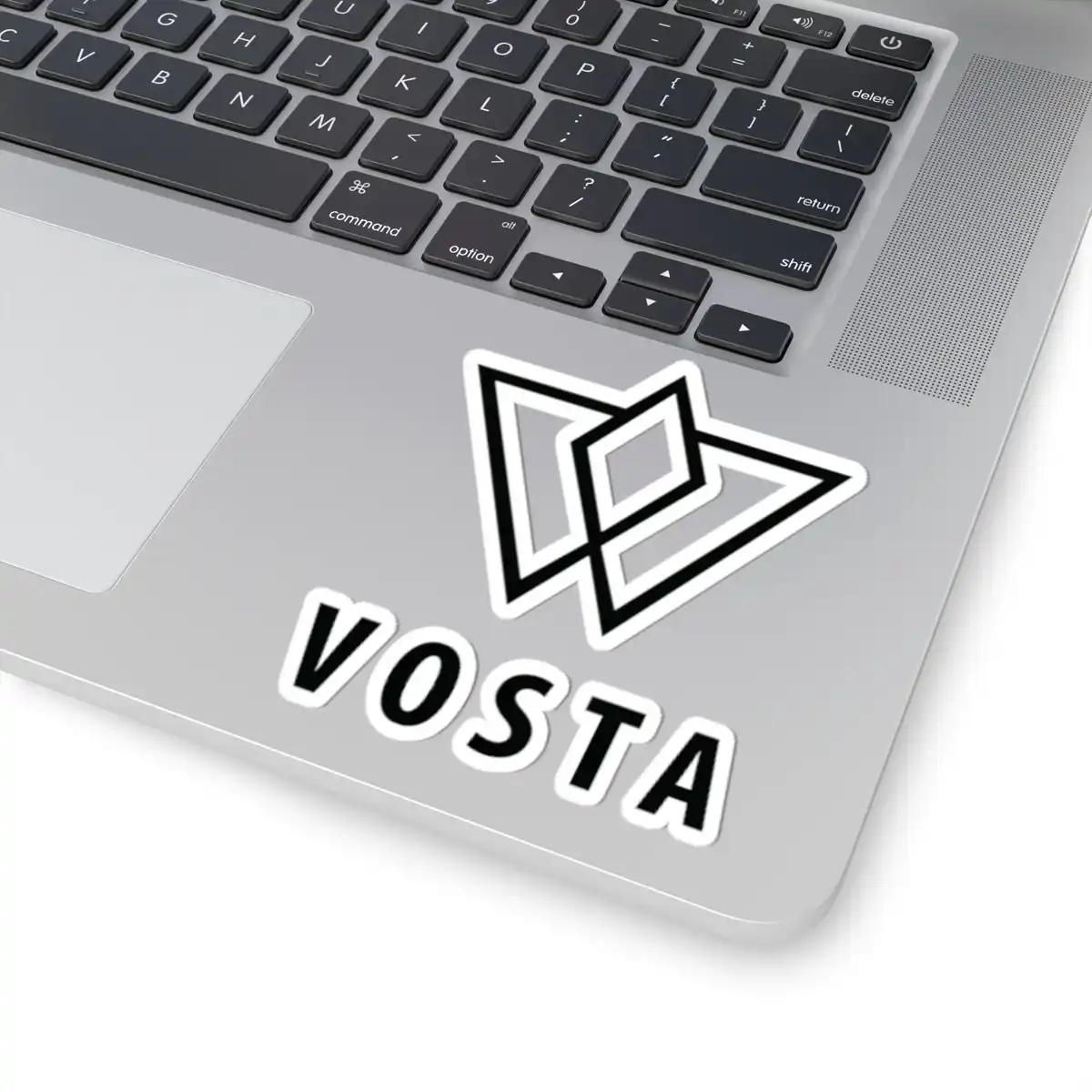 Vosta Logo Sticker - Black Logo - Image 2