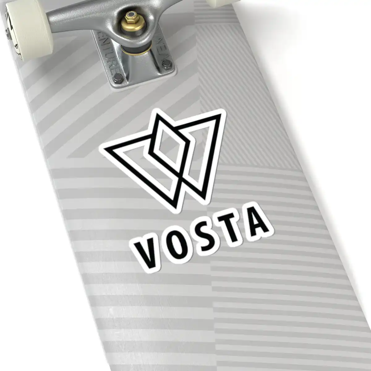 Vosta Logo Sticker - Black Logo - Image 3