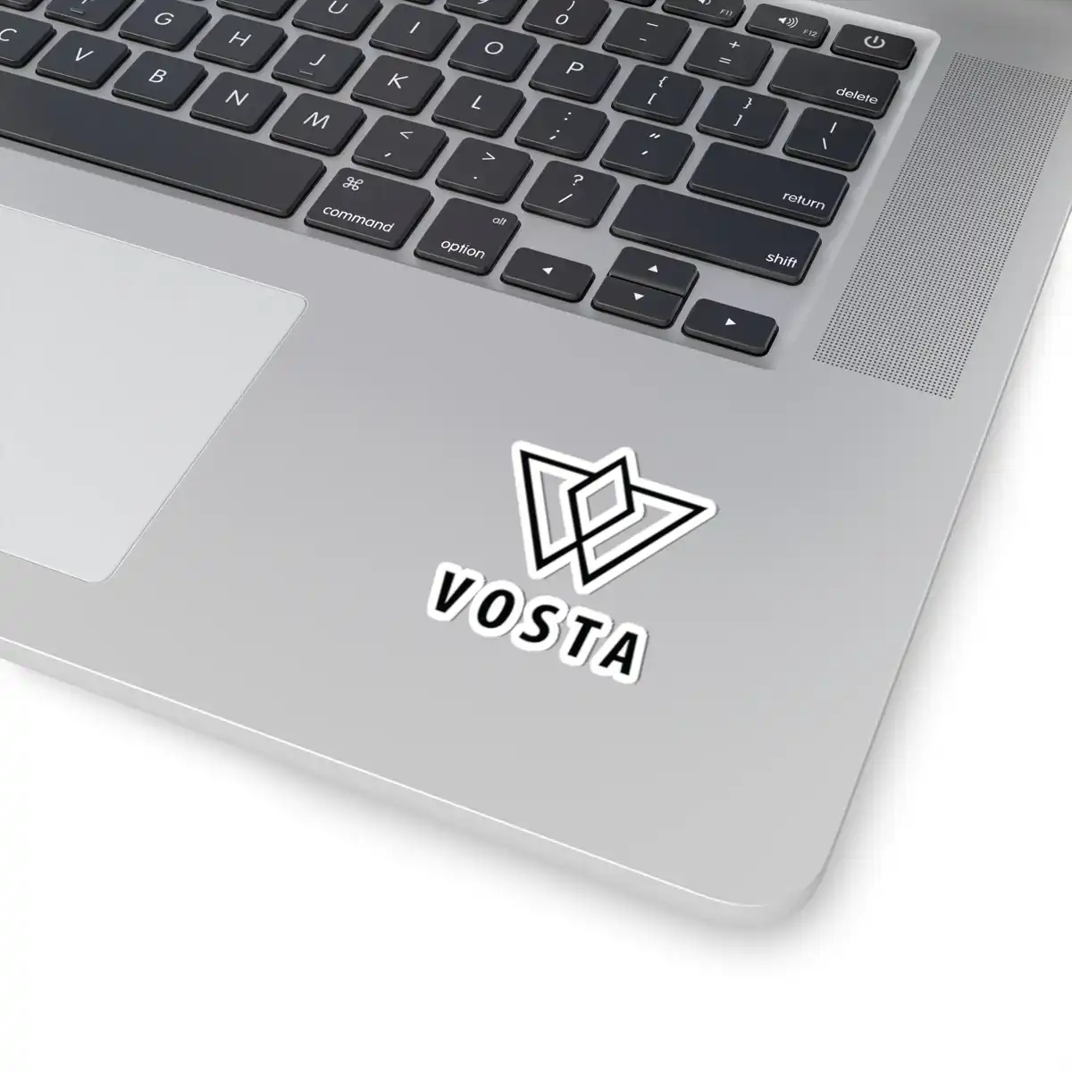 Vosta Logo Sticker - Black Logo - Image 4