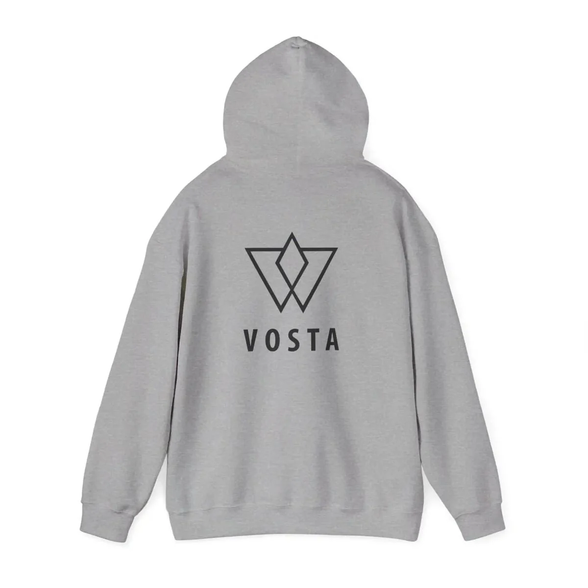 Vosta Hoodie - Black Logo Pullover - Image 14