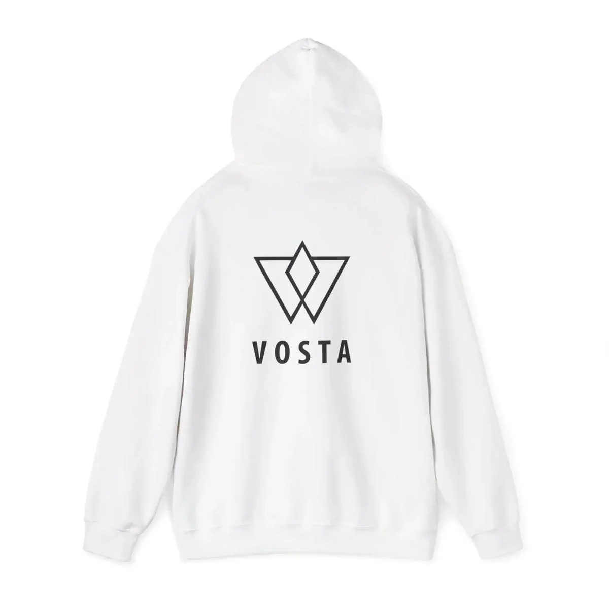 Vosta Hoodie - Black Logo Pullover - Image 8