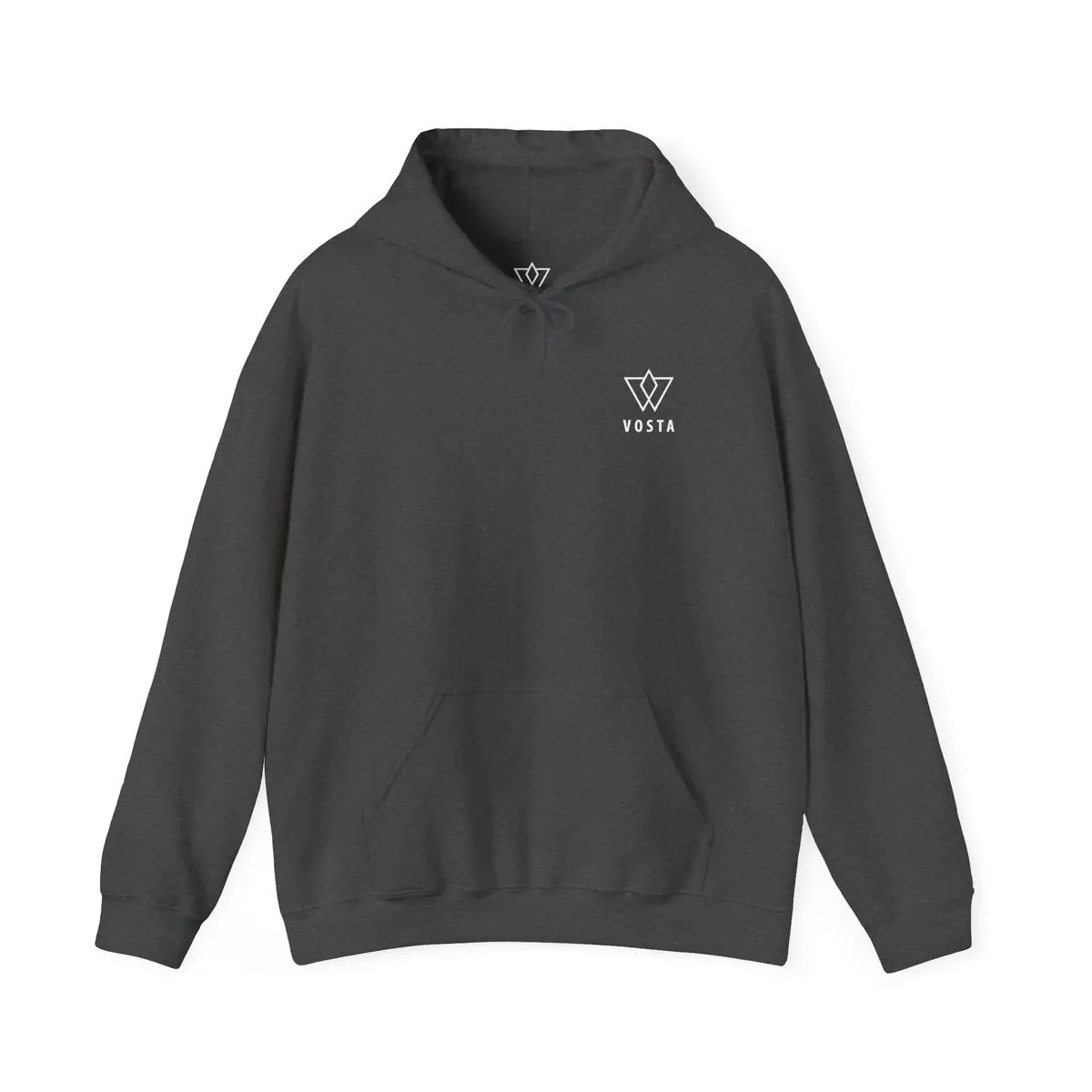 Vosta Hoodie - White Logo Pullover - Image 6