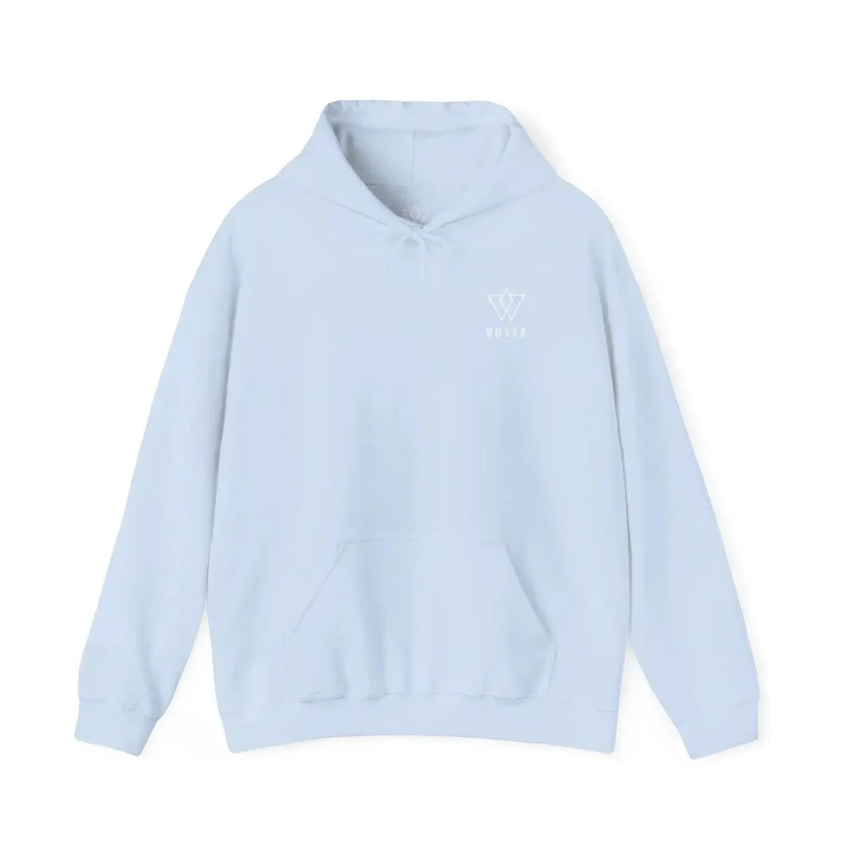 Vosta Hoodie - White Logo Pullover - Image 7