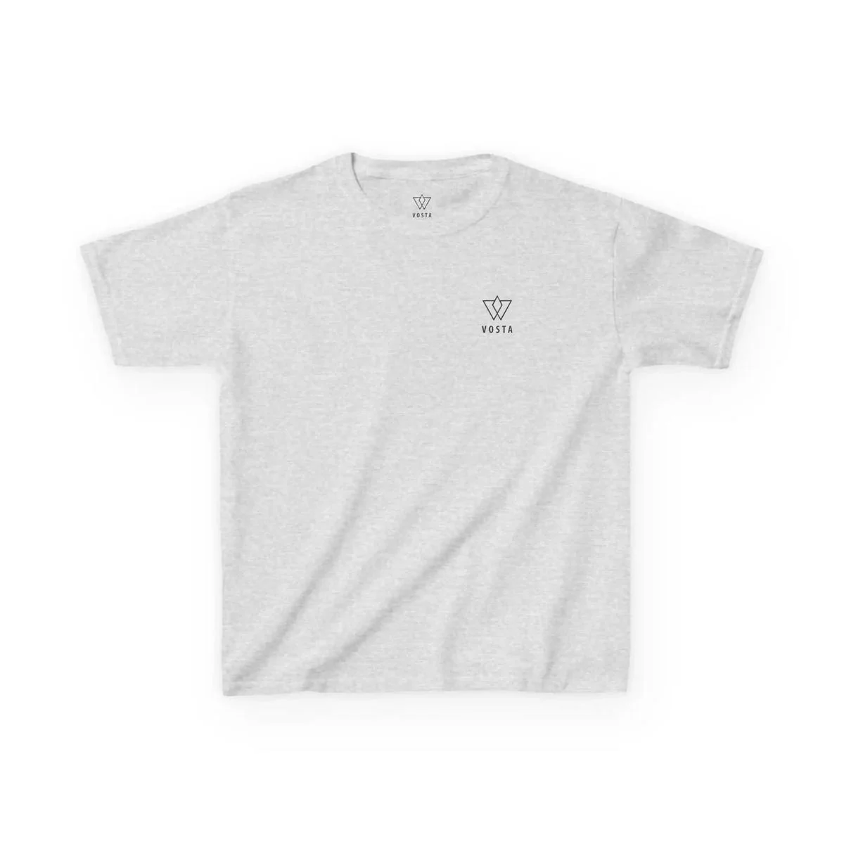 Vosta Kids T-Shirt — Black Logo - Image 2