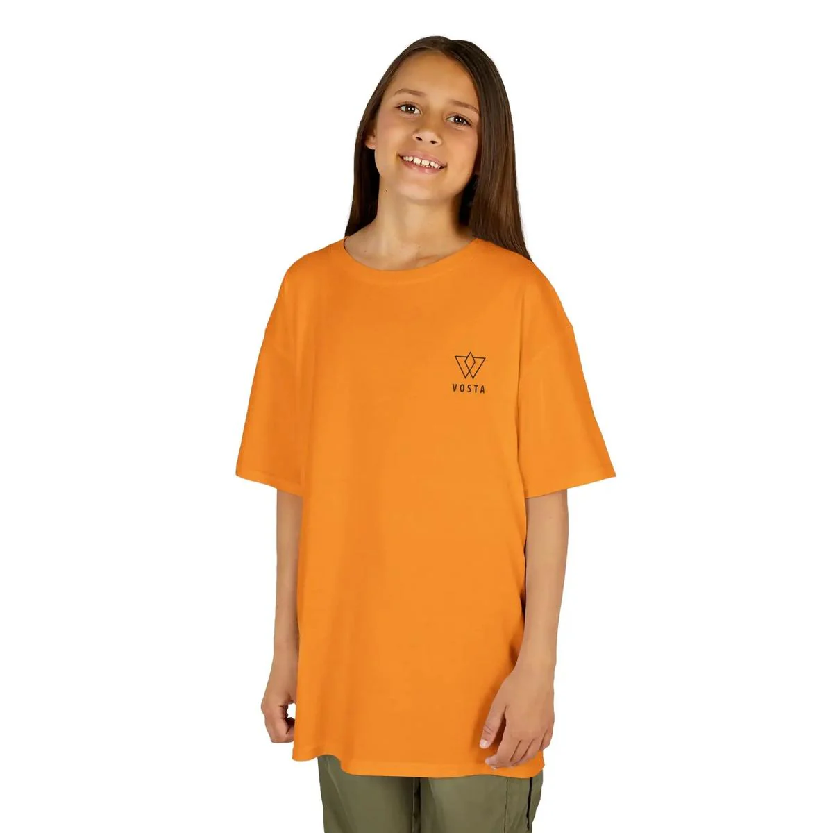 Vosta Kids T-Shirt — Black Logo - Image 27