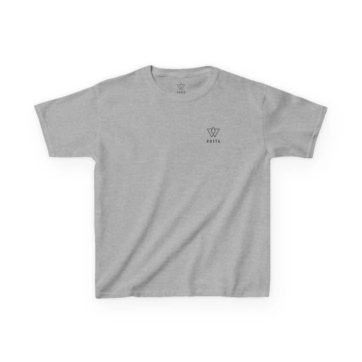Vosta Kids T-Shirt — Black Logo - Image 3