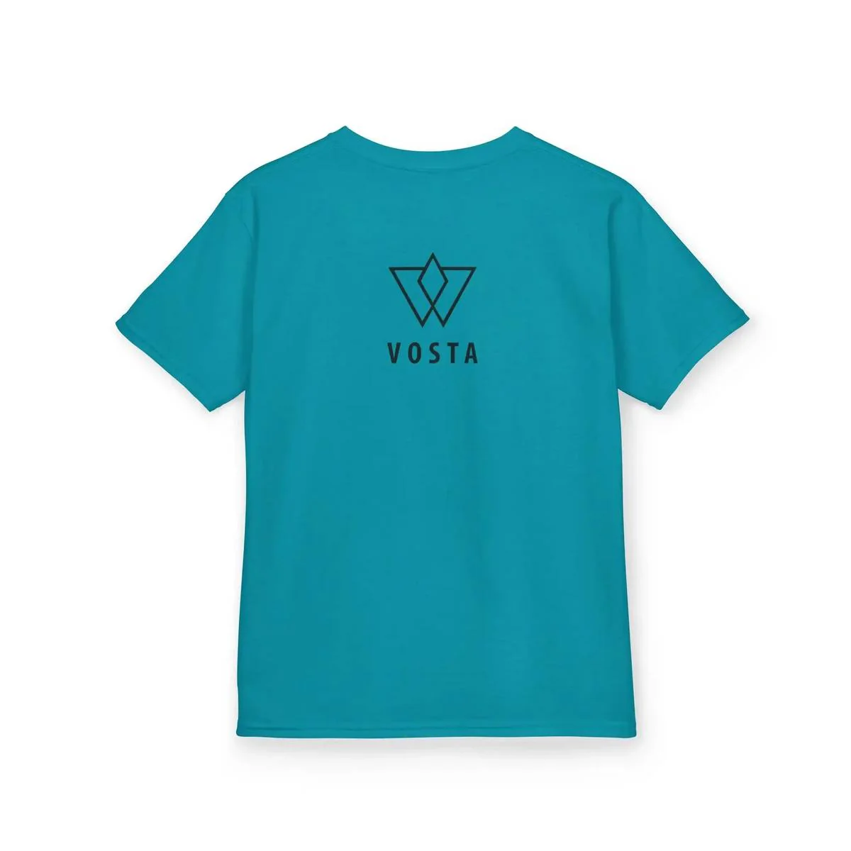 Vosta Kids T-Shirt — Black Logo - Image 40