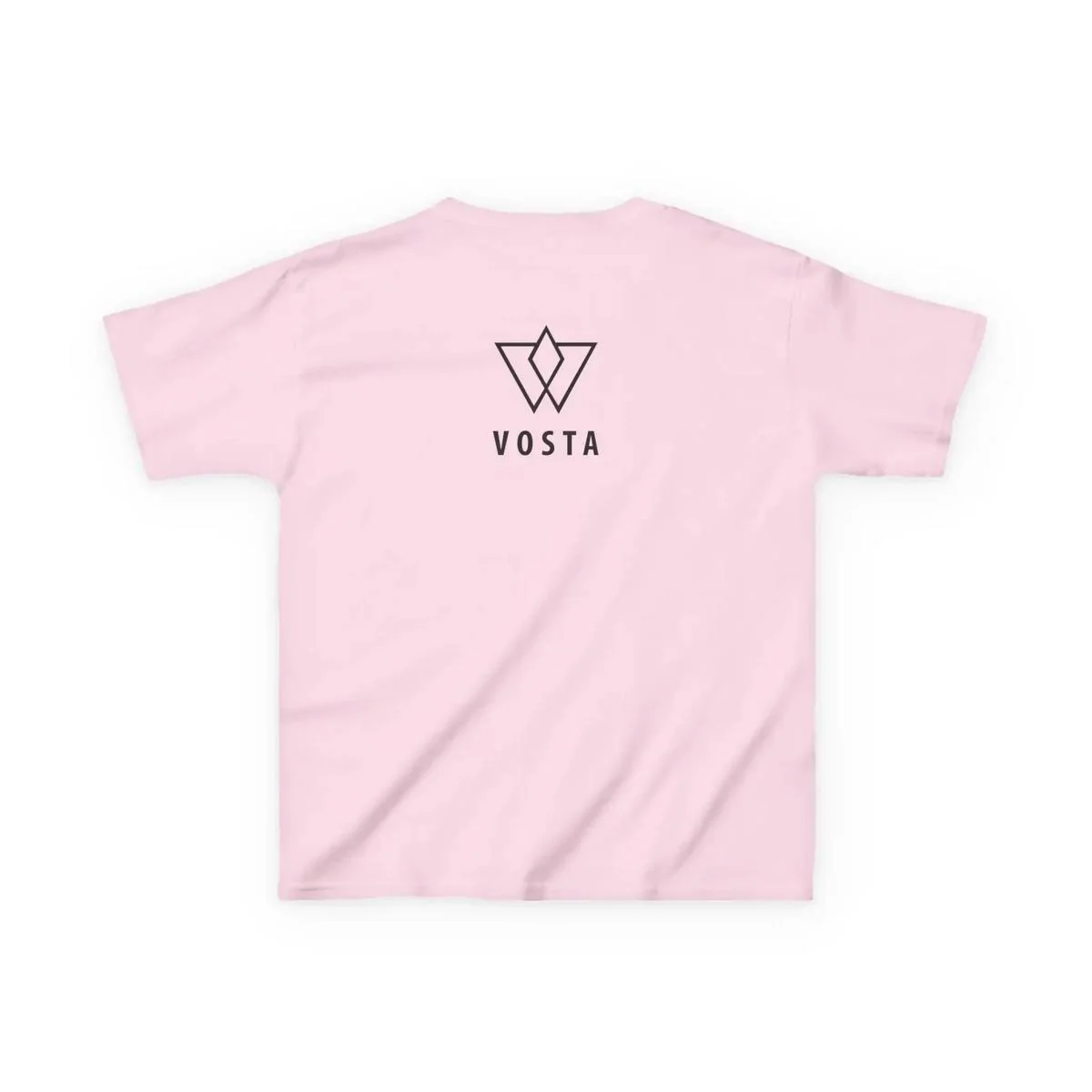 Vosta Kids T-Shirt — Black Logo - Image 44