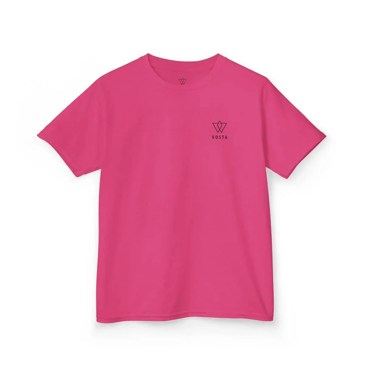 Vosta Kids T-Shirt — Black Logo - Image 48