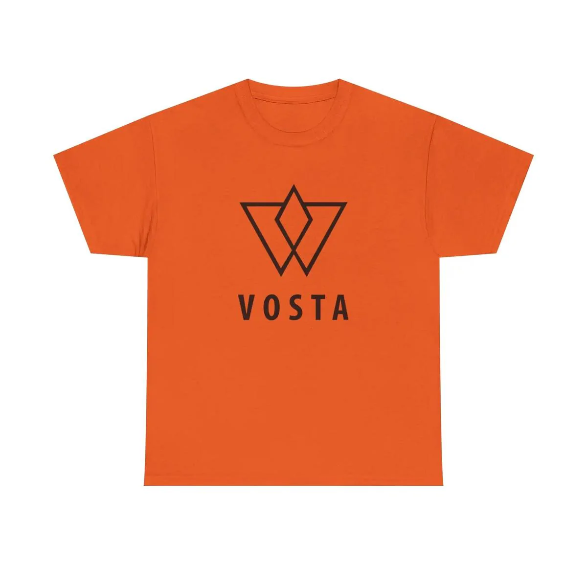 Vosta Minimal Logo T-Shirt - Black Logo - Image 5