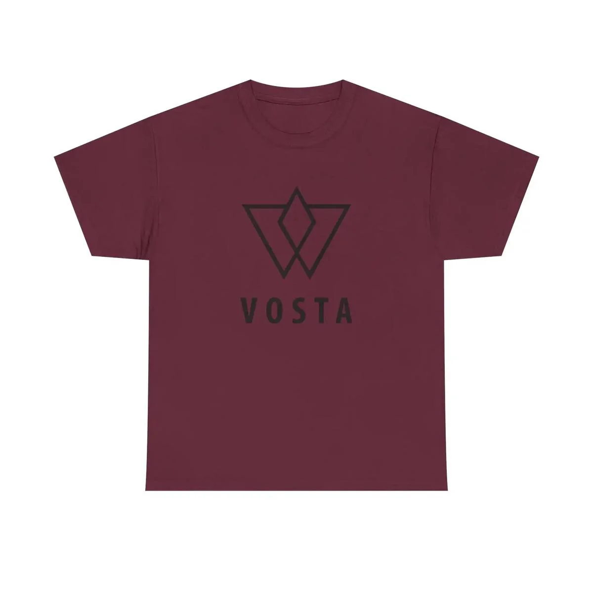 Vosta Minimal Logo T-Shirt - Black Logo - Image 6