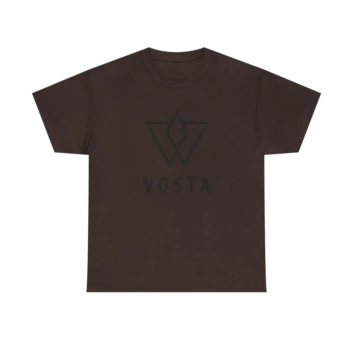 Vosta Minimal Logo T-Shirt - Black Logo - Image 7