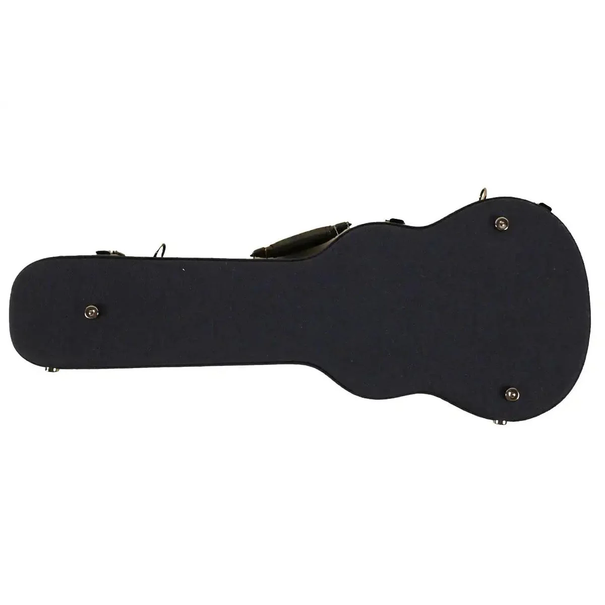Vosta Navy Blue Archtop Wood Tenor Ukulele Hardshell Case - Image 4