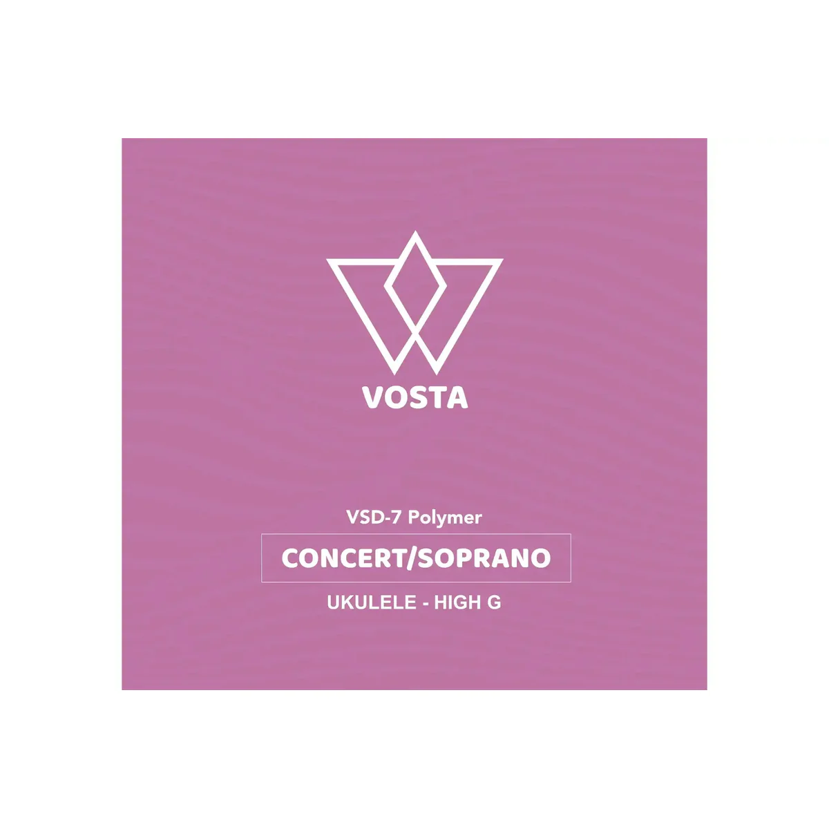 Vosta Polymer Soprano/Concert Ukulele Strings - High G