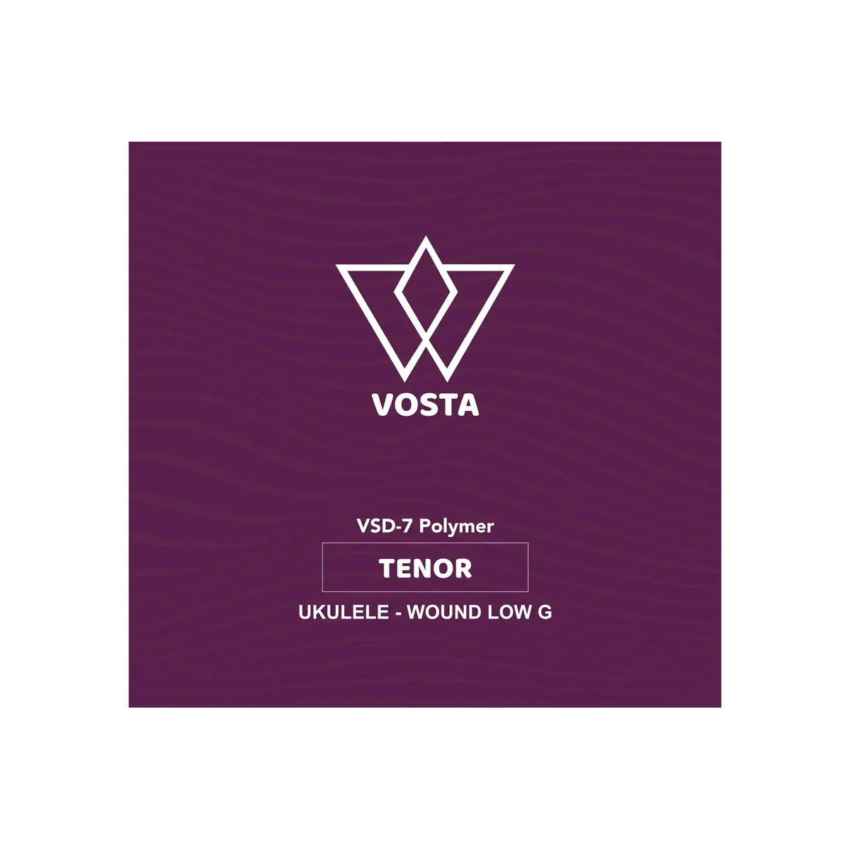 Vosta Polymer Tenor Ukulele Strings (G-C-E-A Tuning) - WOUND LOW G