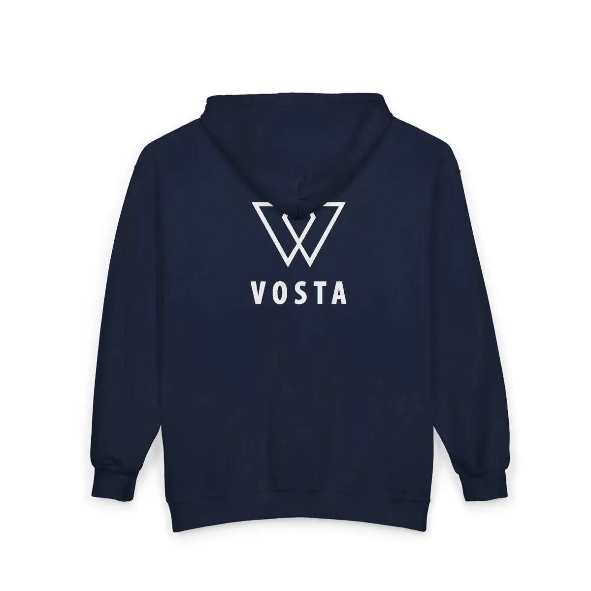 Vosta Zip Up Hoodie - White Logo - Image 16