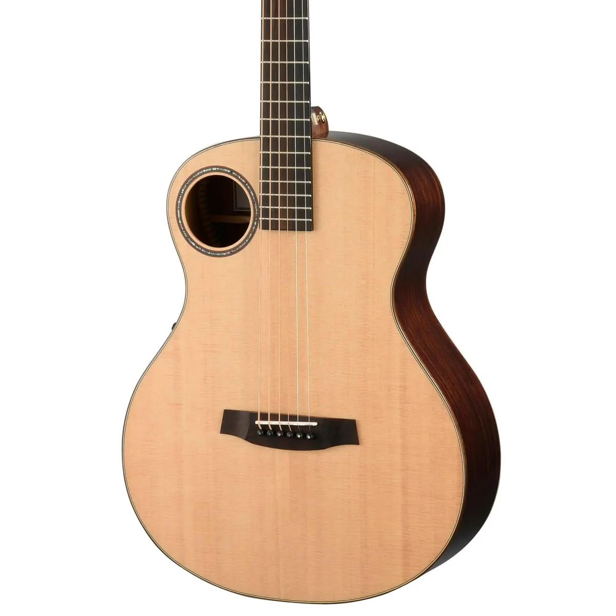 Walden Guitars B1E Grand Auditorium Baritone Electric-Guitar - Satin Natural