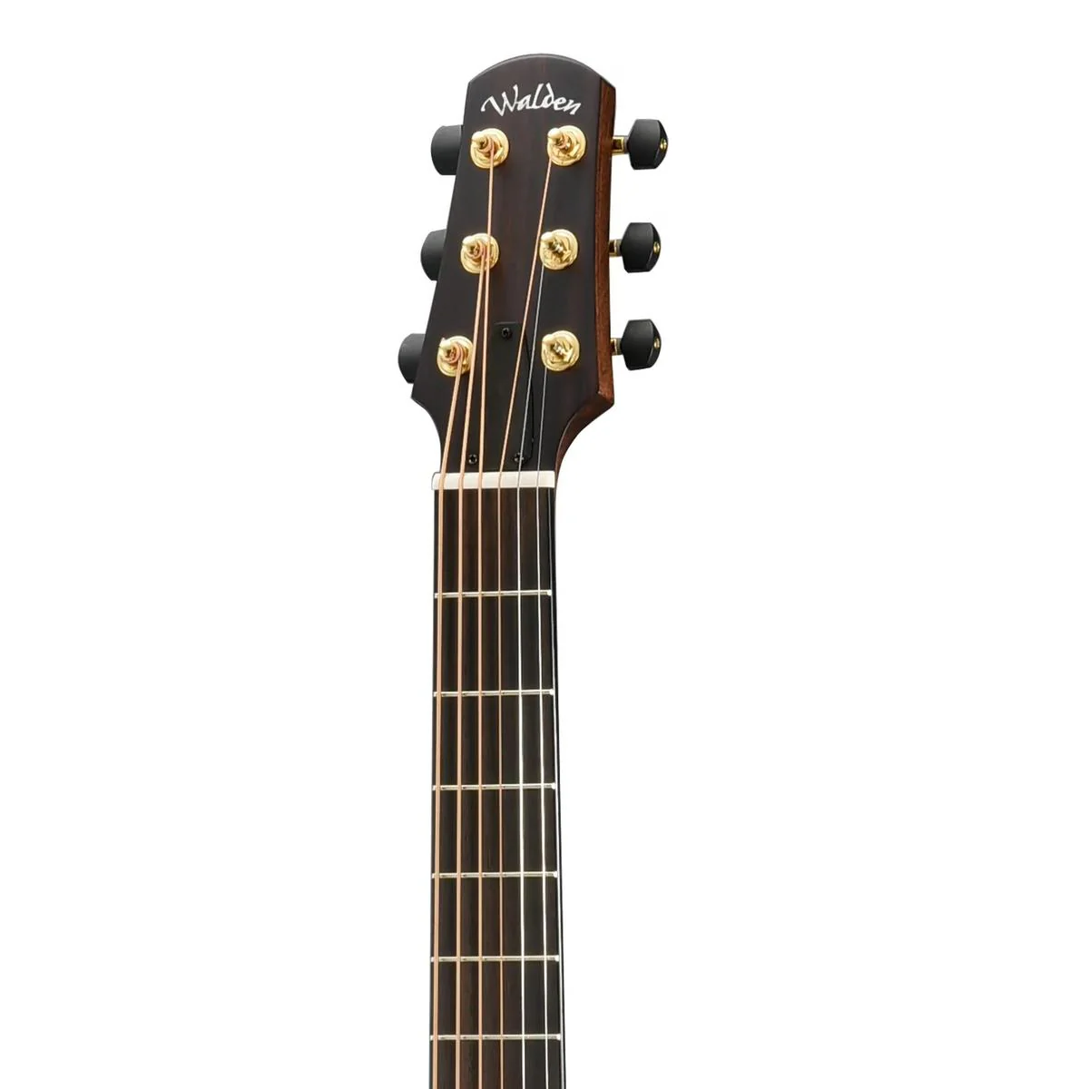 Walden Guitars B1E Grand Auditorium Baritone Electric-Guitar - Satin Natural - Image 5