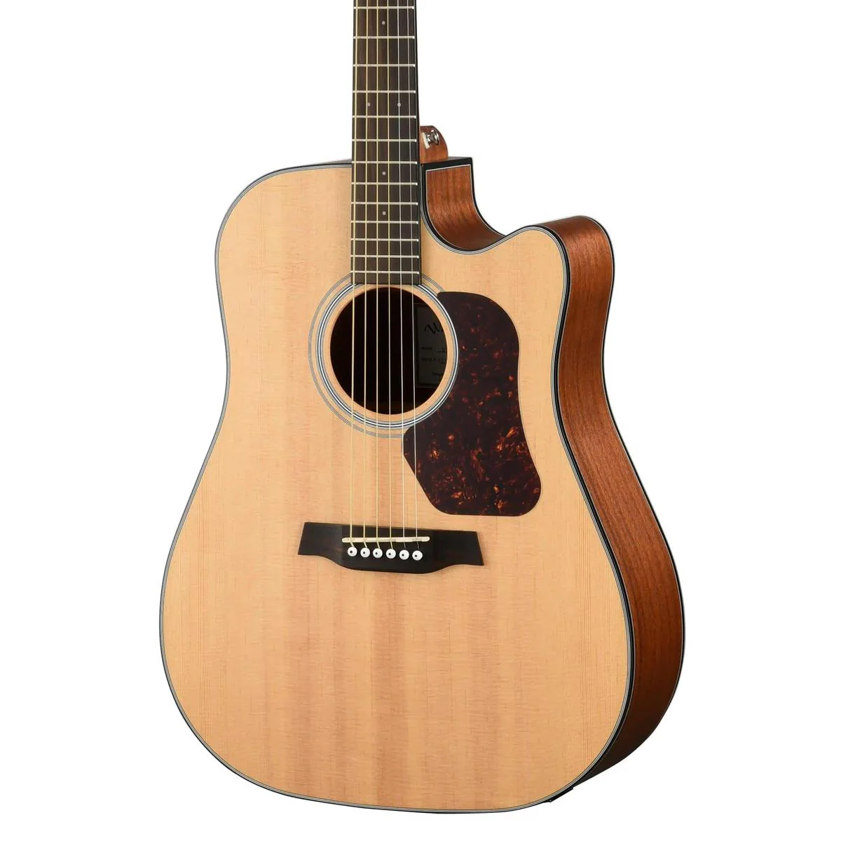 Walden Guitars D550CE The Natura Dreadnought Acoustic Cutaway-Electric Guitar - Satin Natural