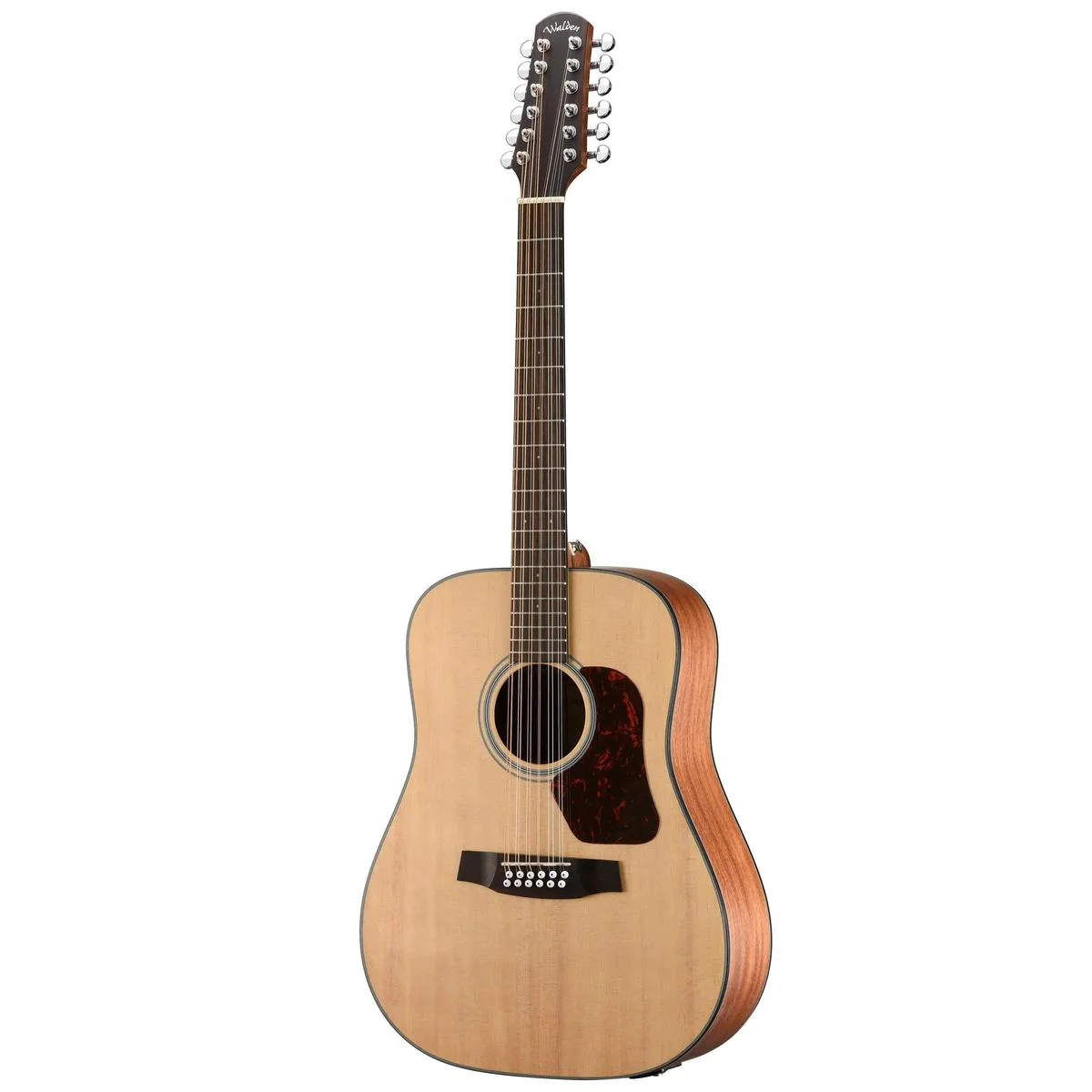 Walden Guitars D552E The Natura 12-String Dreadnought Acoustic-Electric Guitar - Satin Natural - Image 3