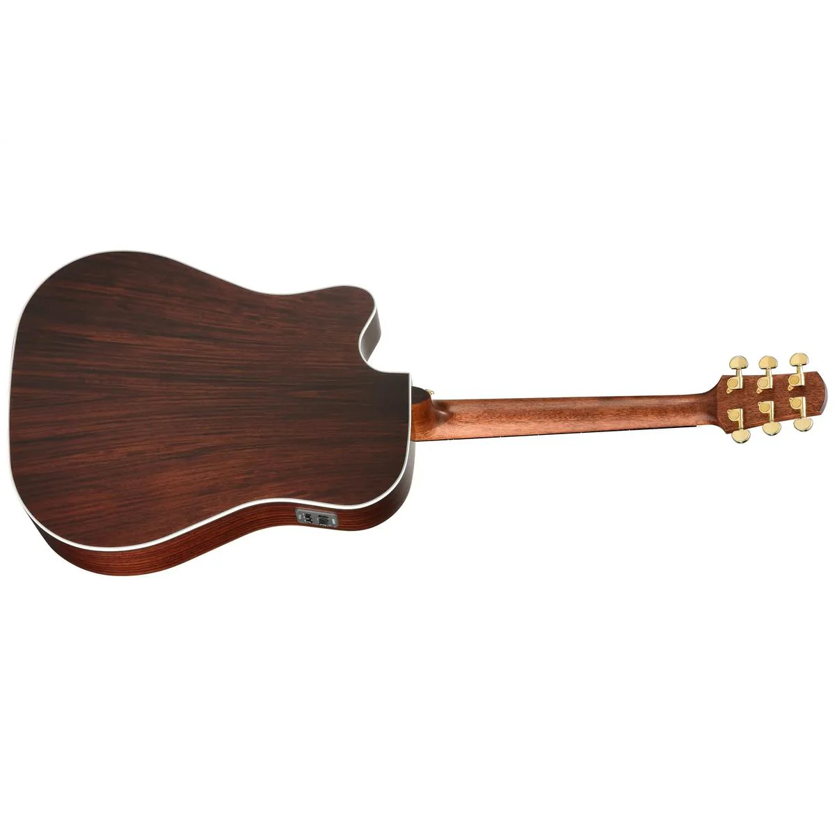 Walden Guitars D600CE The Natura Dreadnought Acoustic Cutaway-Electric Guitar - Satin Natural - Image 4