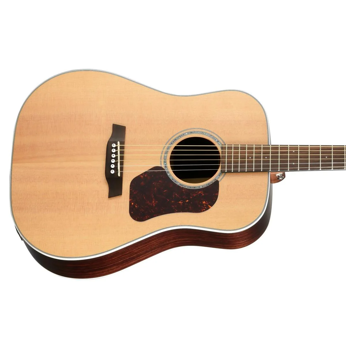 Walden Guitars D800E The Natura Dreadnought Acoustic-Electric Guitar - Satin Natural