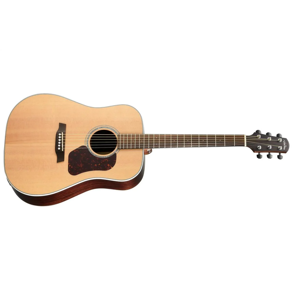 Walden Guitars D800E The Natura Dreadnought Acoustic-Electric Guitar - Satin Natural - Image 3