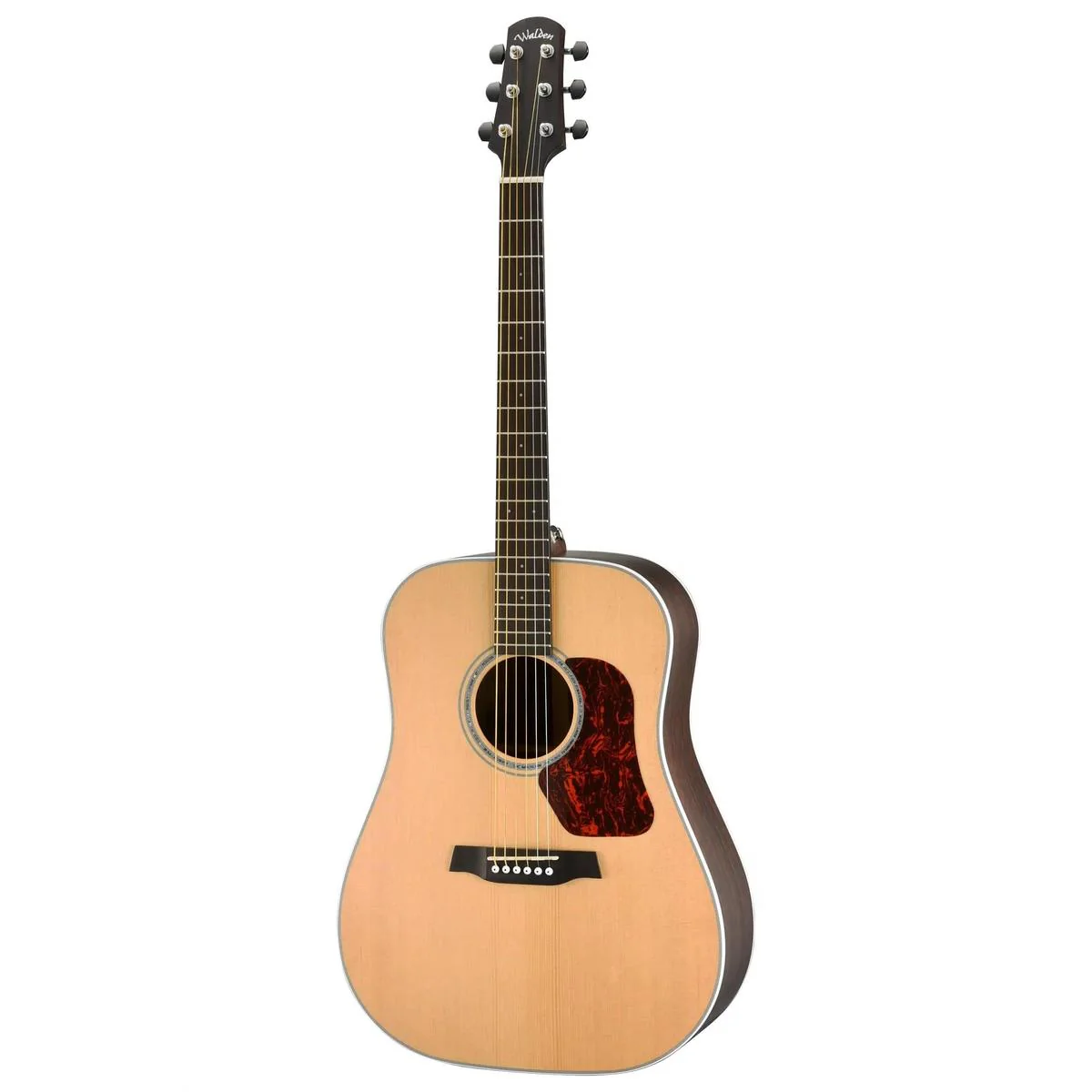 Walden Guitars D803E The Natura Dreadnought Acoustic-Electric Guitar - Satin Natural - Image 3