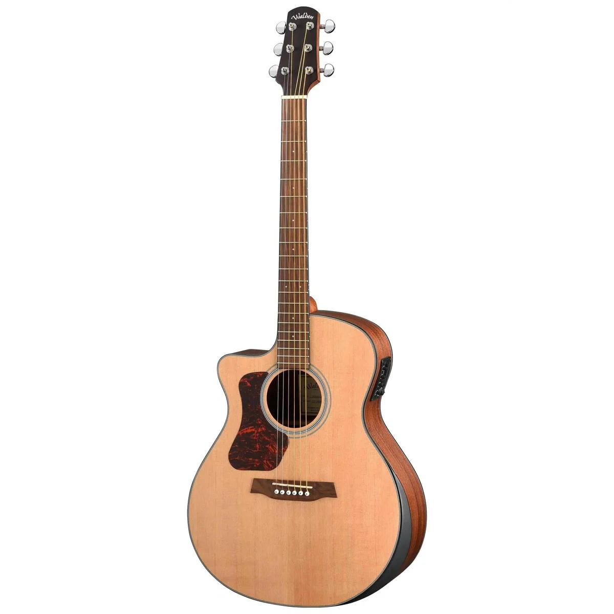 Walden Guitars G550RCEL The Natura Grand Auditorium Acoustic Electric Guitar - Left Handed - Image 3