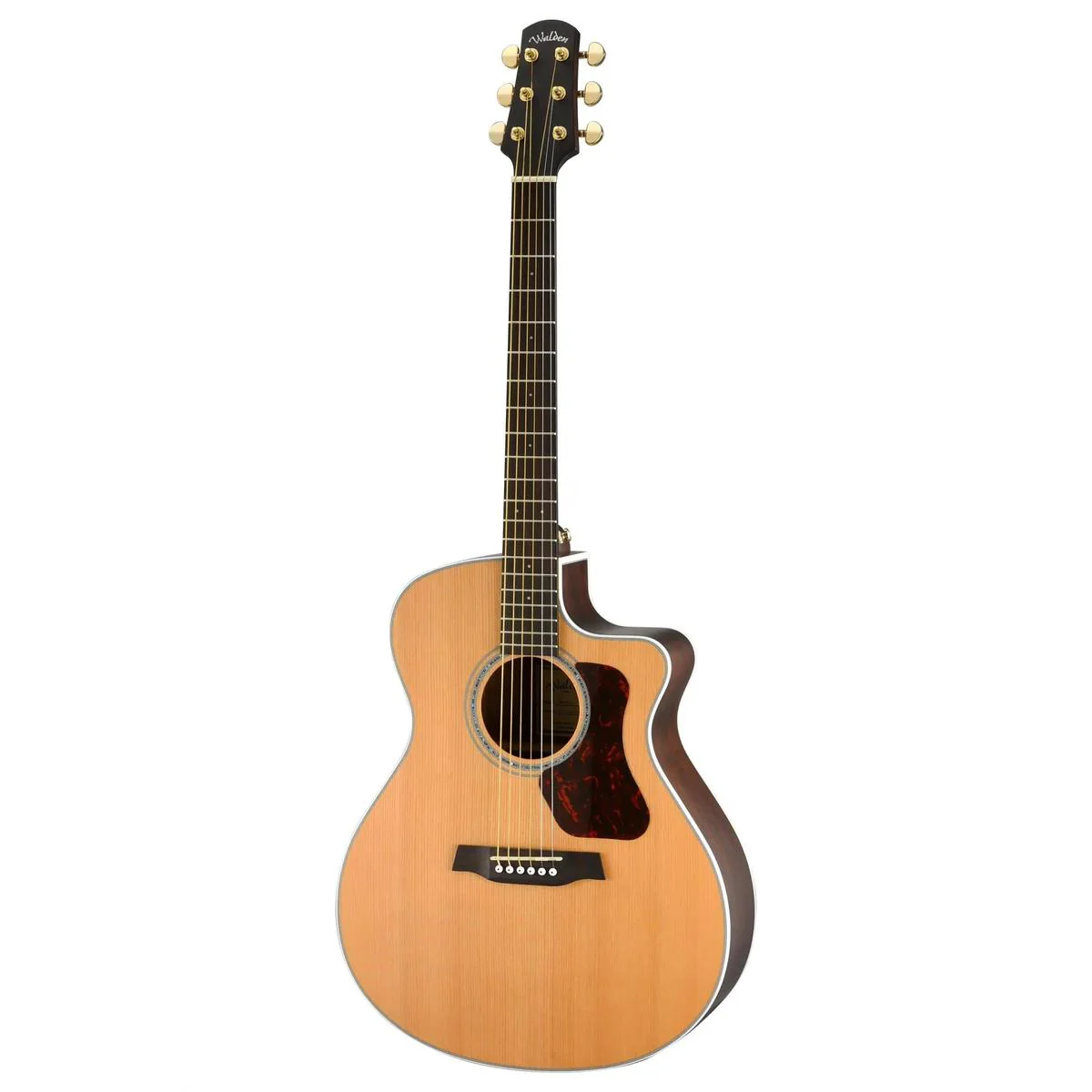 Walden Guitars G633CE The Natura Grand Auditorium Acoustic Electric Guitar - Image 3
