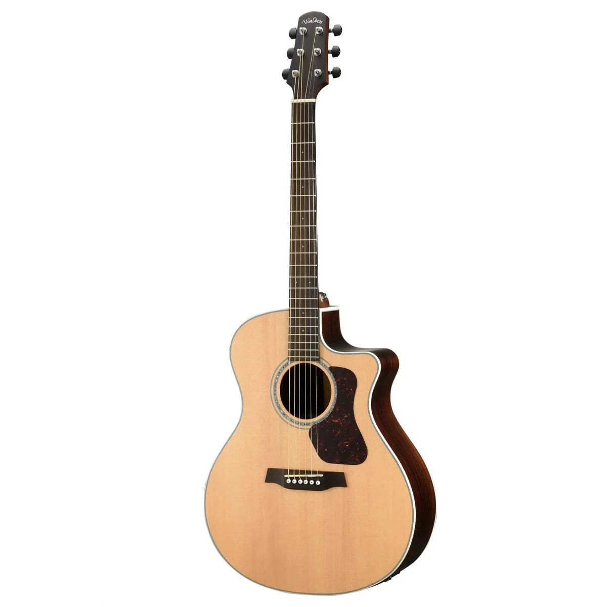 Walden Guitars G800CE The Natura Grand Auditorium Acoustic Electric Guitar - Image 3