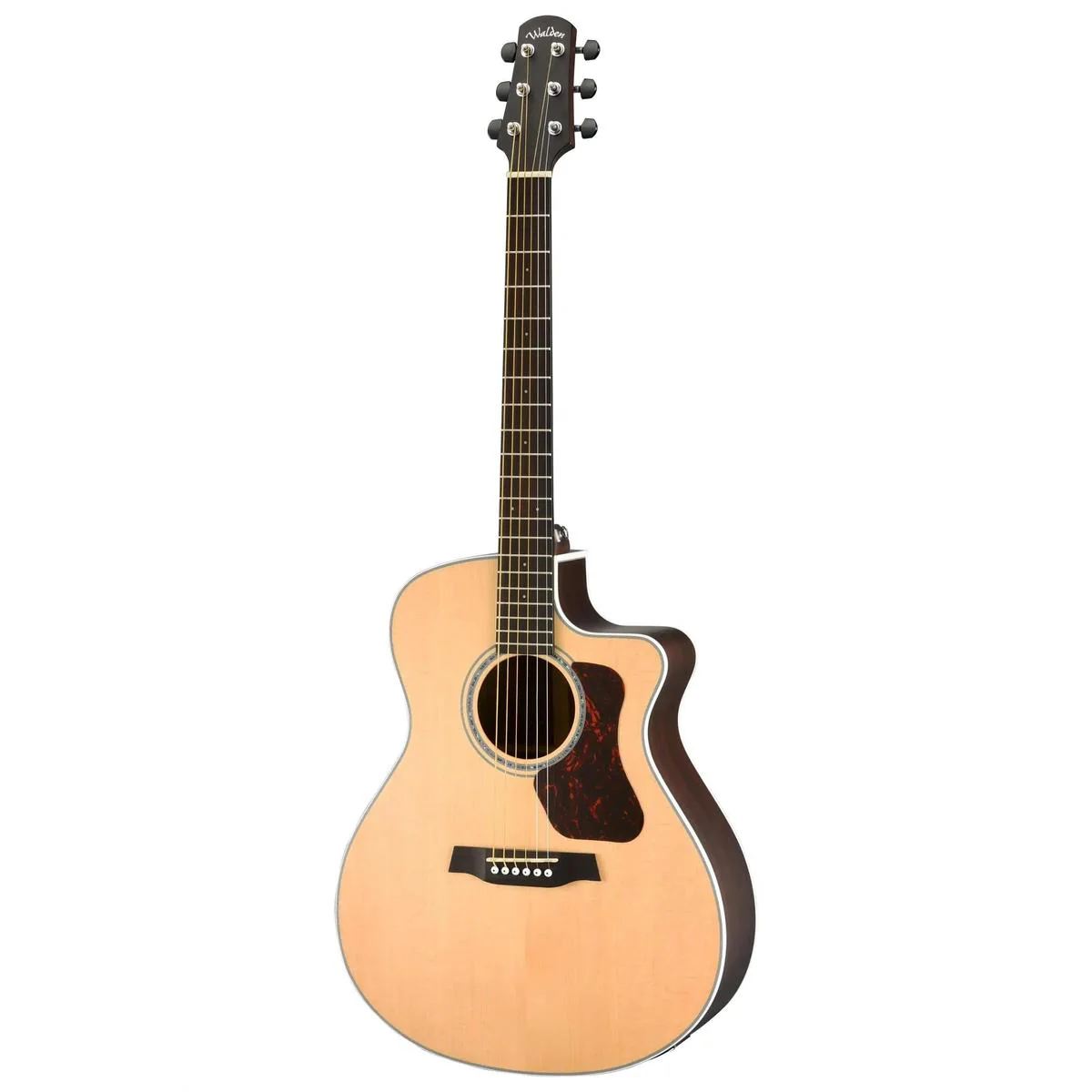 Walden Guitars G803CE The Natura Grand Auditorium Acoustic Electric Guitar - Image 3
