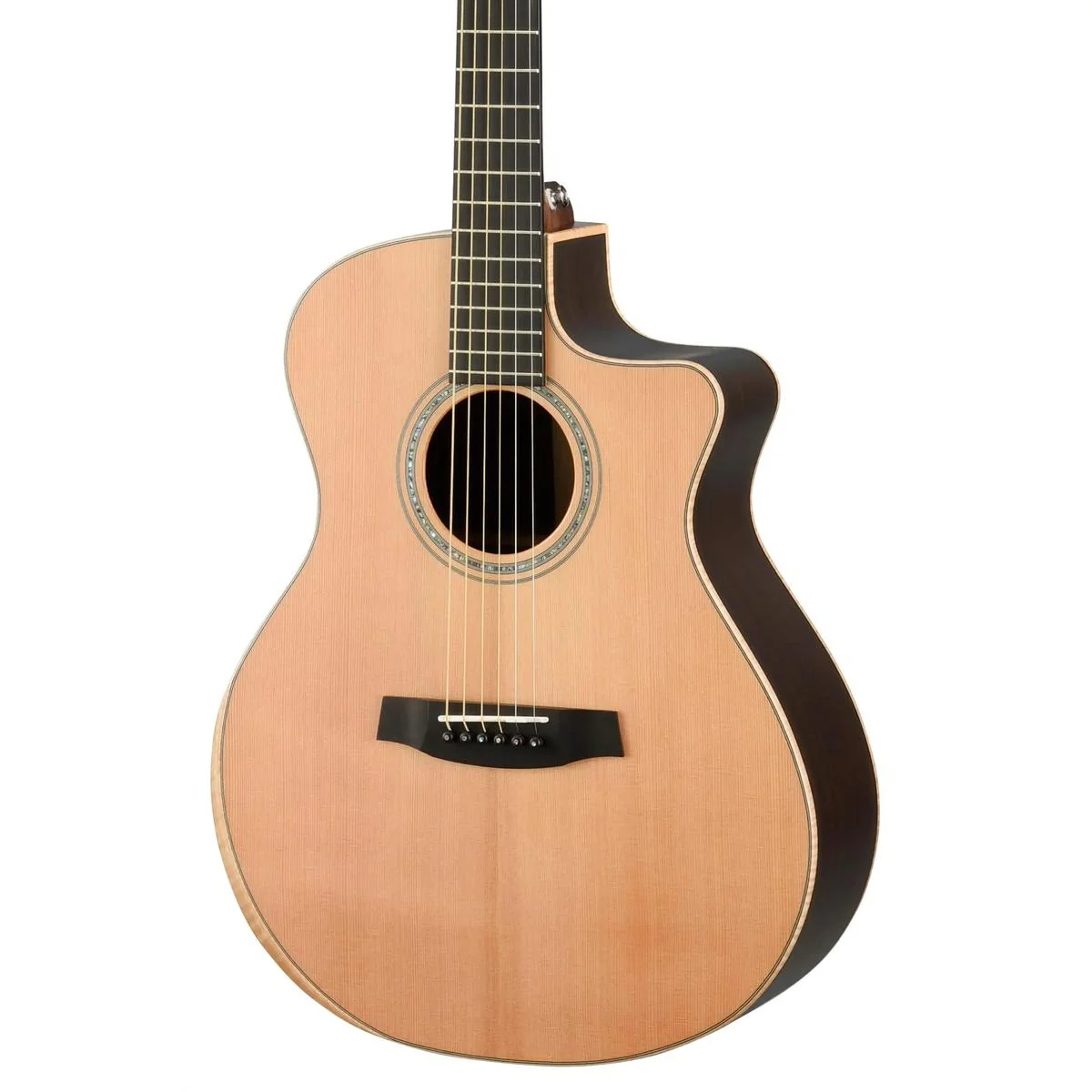 Walden Guitars Supranatura 3000 Series G3030RCE Grand Auditorium Acoustic Cutaway-Electric - Natural
