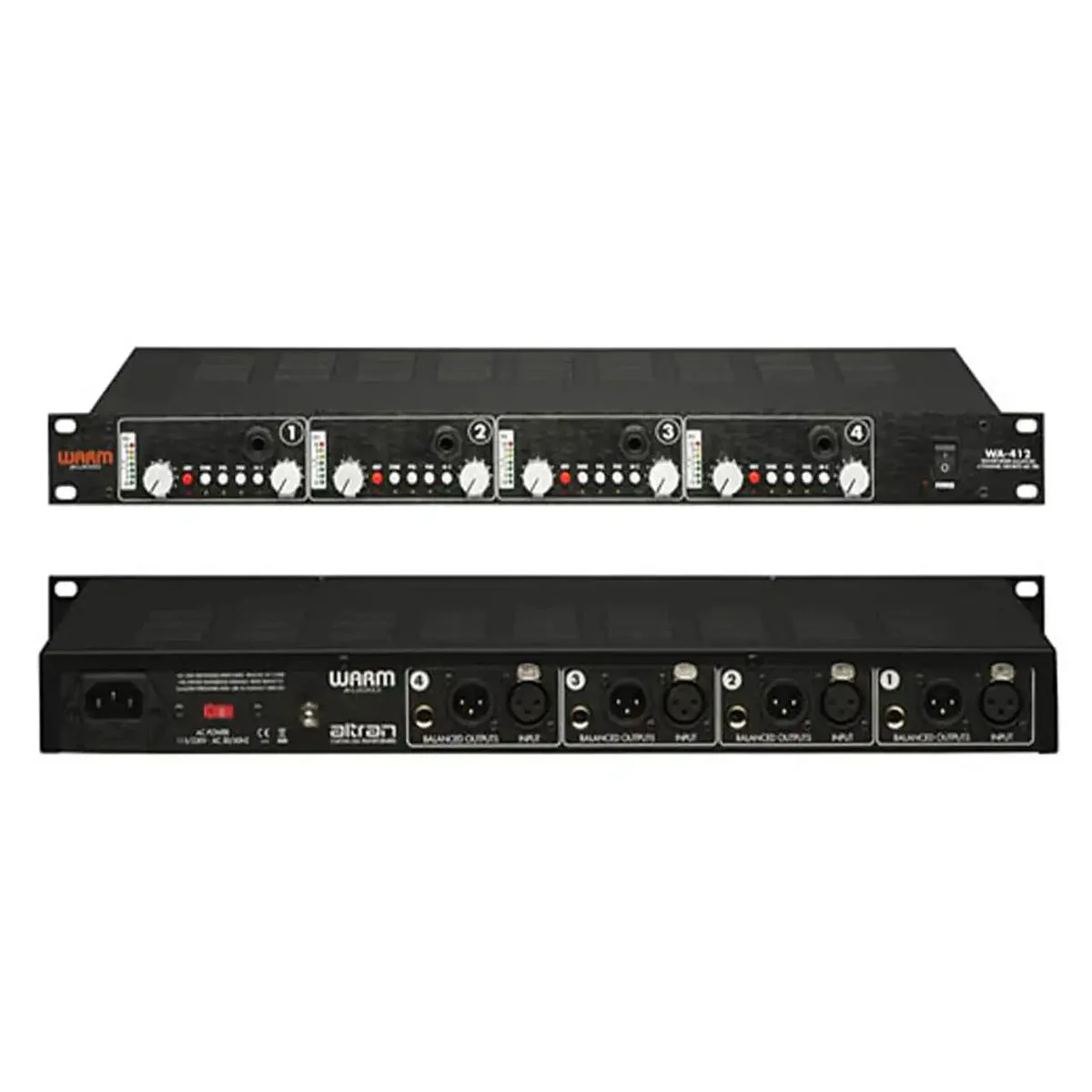 Warm Audio WA-412 4-Channel Microphone Preamp - Image 2