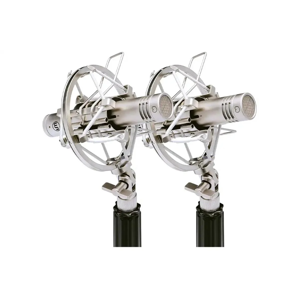 Warm Audio WA-84 Stereo Microphone Pair w/ Omni & Cardioid Capsules - Nickel - Image 2