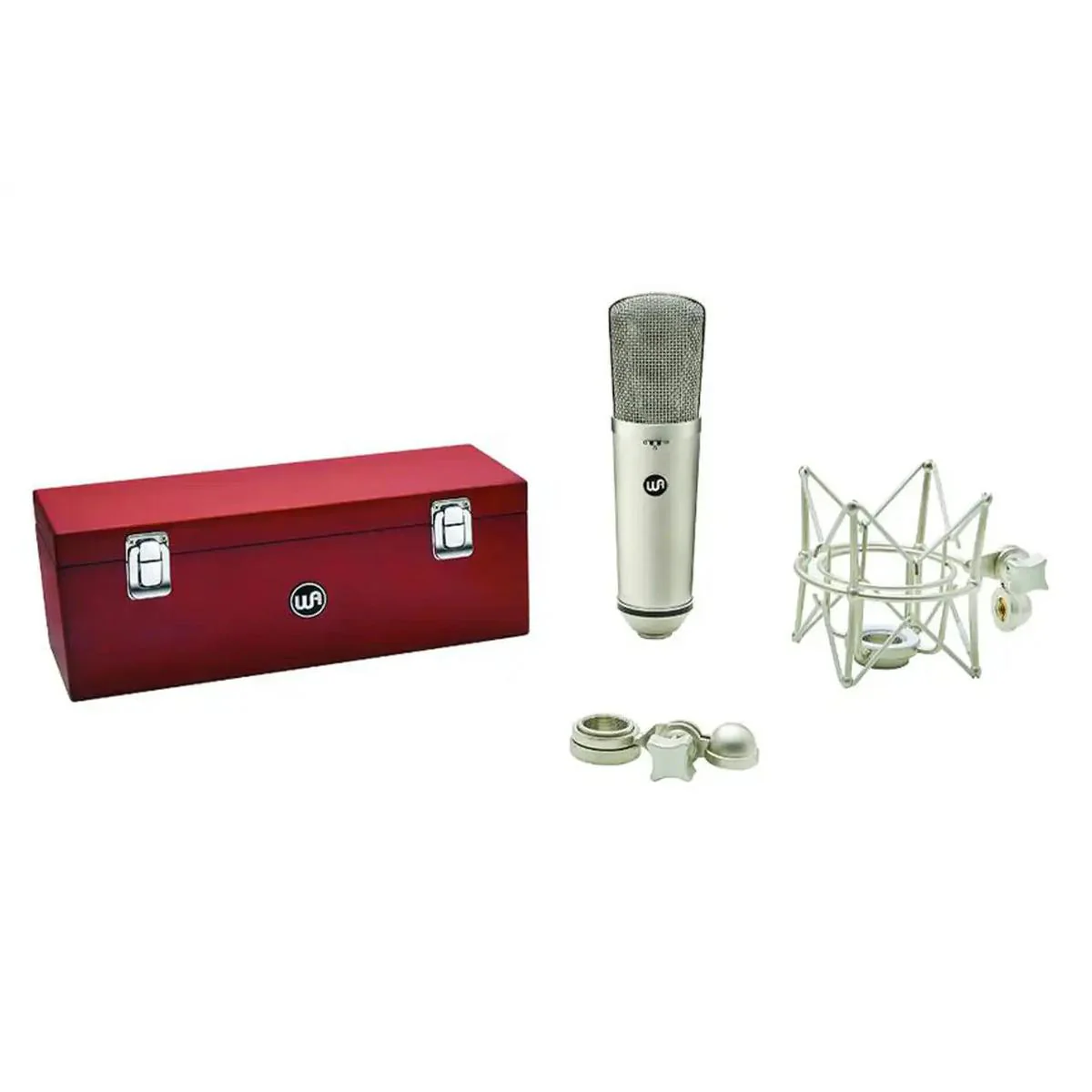 Warm Audio WA87 R2 Large-Diaphragm Condenser Microphone - Nickel - Image 3