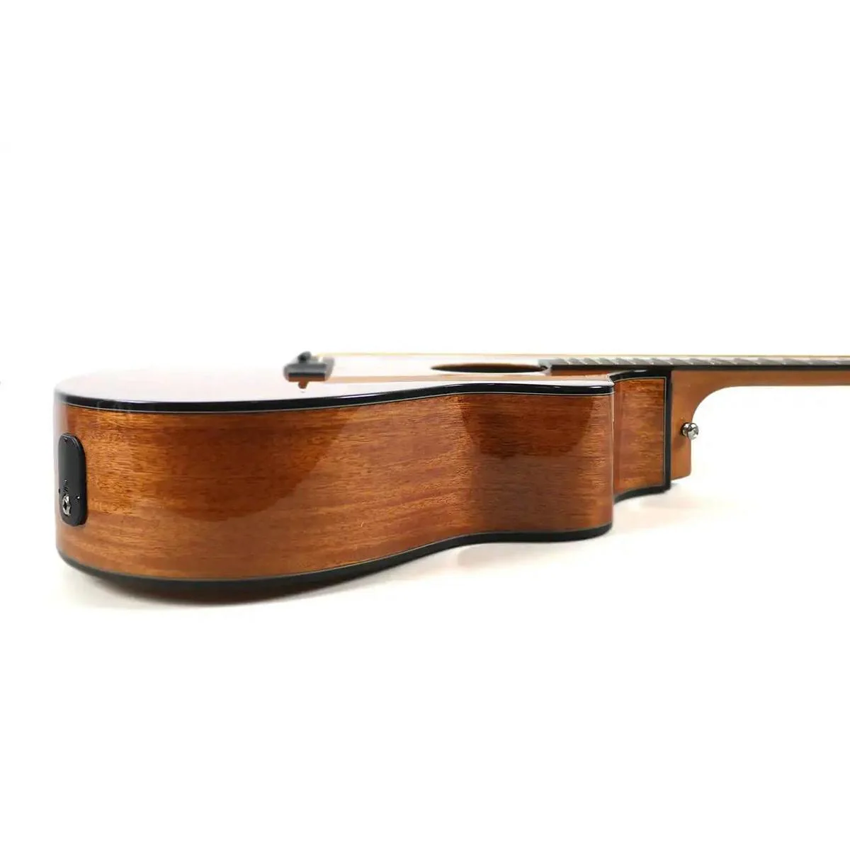 Willow Creek FX-PG44 Mahogany Deluxe Acoustic Grand Auditorium Guitar w/ Effects & Bluetooth - Image 3