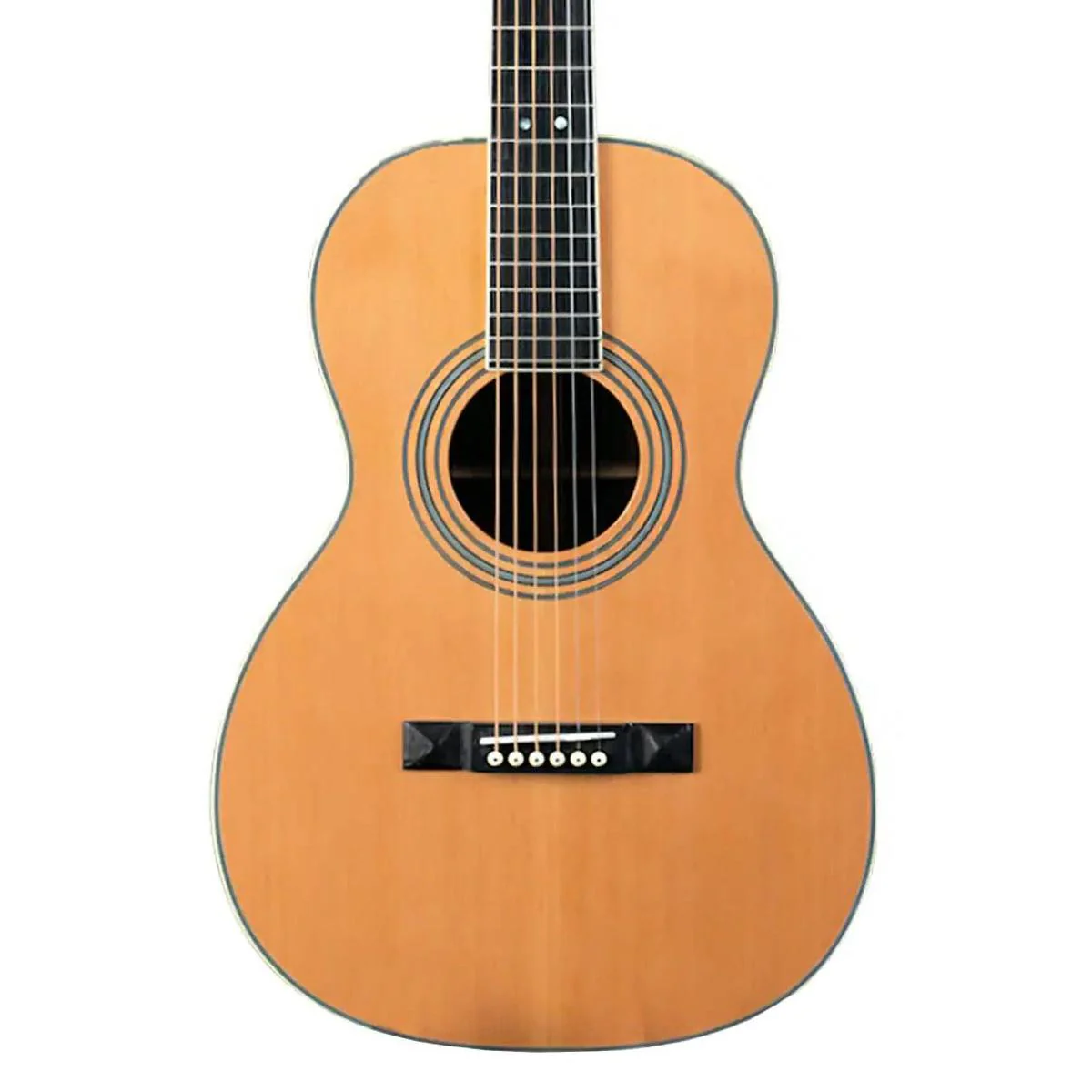 Willow Creek FX-PP71 Solid Cedar Top Acoustic Parlor Guitar w/ Effects & Bluetooth