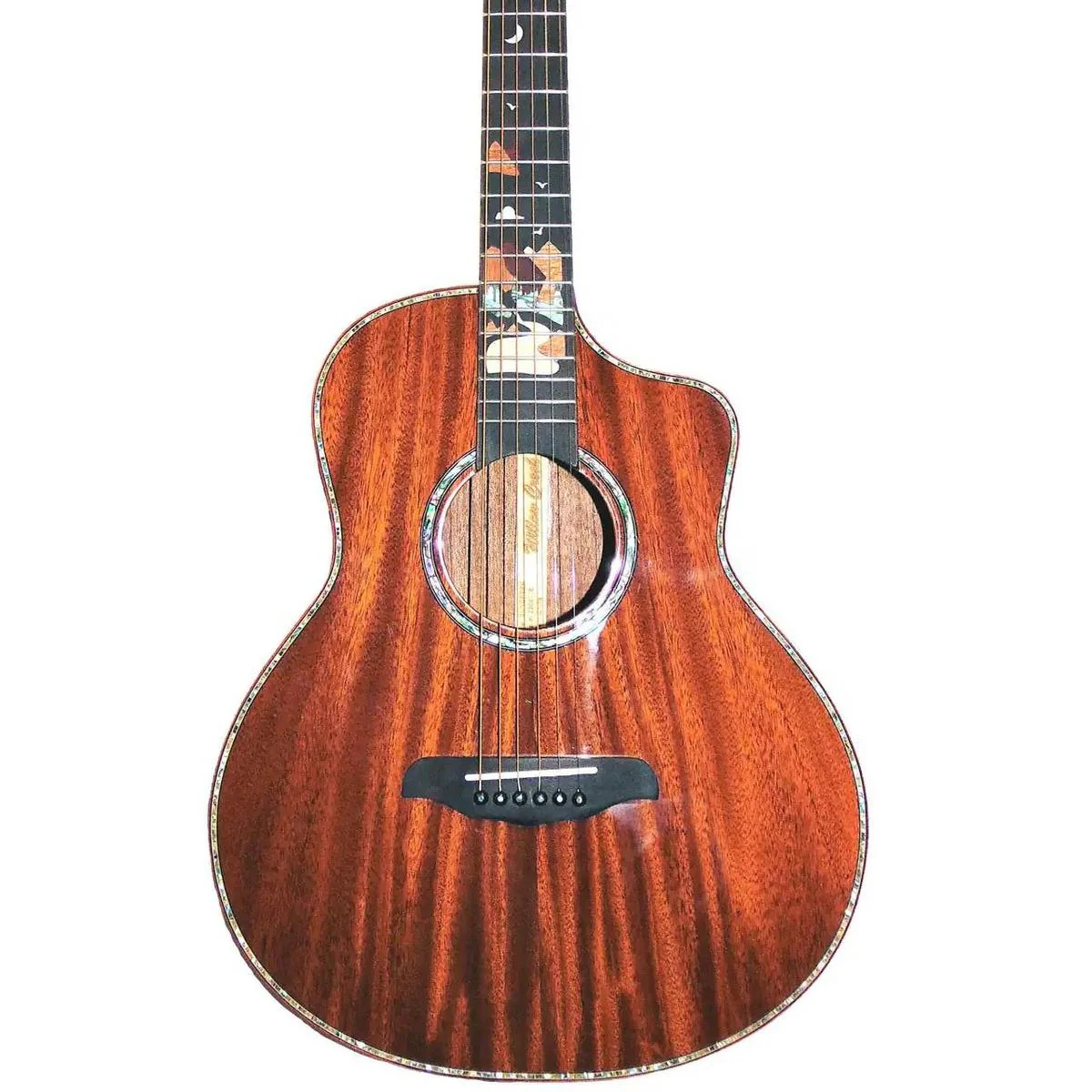 Willow Creek SUNCREEK-M Suncreek Mahogany Mini Grand Auditorium Guitar w/ Effects