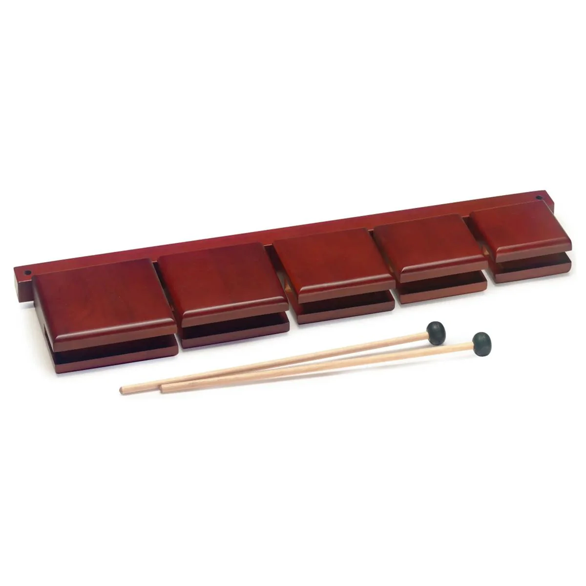 Stagg WB-SET 5B Wooden Temple Block Set - 5 Pieces - Image 4