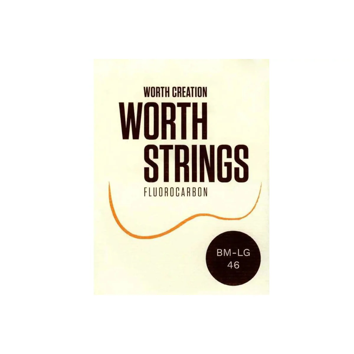 Worth BM-LG 46 Brown Fluorocarbon Soprano & Concert Ukulele Strings (G-C-E-A Tuning) - LOW G